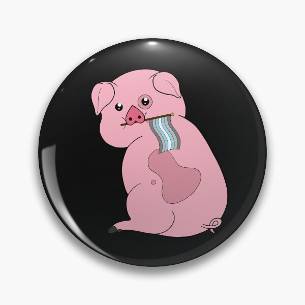 Item preview, Waddles Demiboy Pride Flag designed and sold by ChaosSonata.