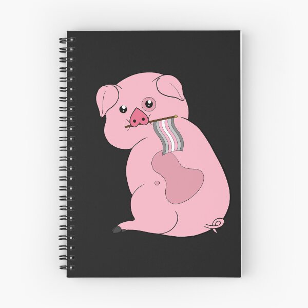 Item preview, \Waddles Demigirl Pride Flag designed and sold by ChaosSonata.