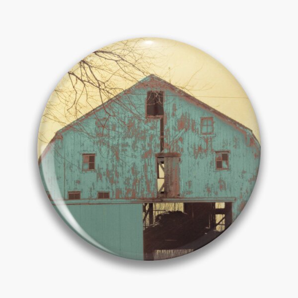 Item preview, Rustic Teal Barn Modern Country Cottage Chic Farmhouse A454 designed and sold by byNicol.