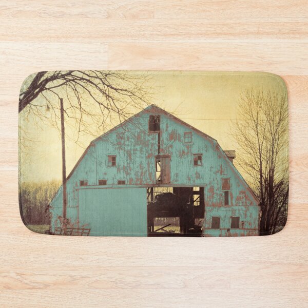 Item preview, Rustic Teal Barn Modern Country Cottage Chic Farmhouse A454 designed and sold by byNicol.