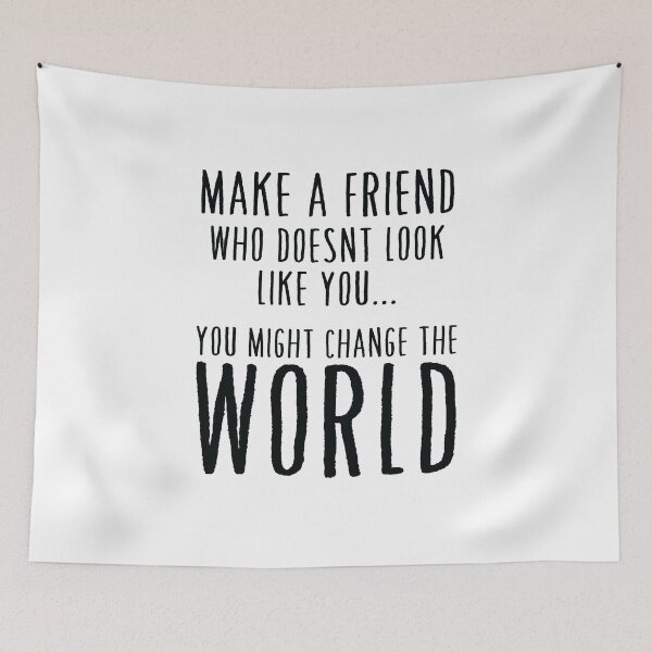 Item preview, Make a Friend that doesn't look like you designed and sold by TheMattDesigns.