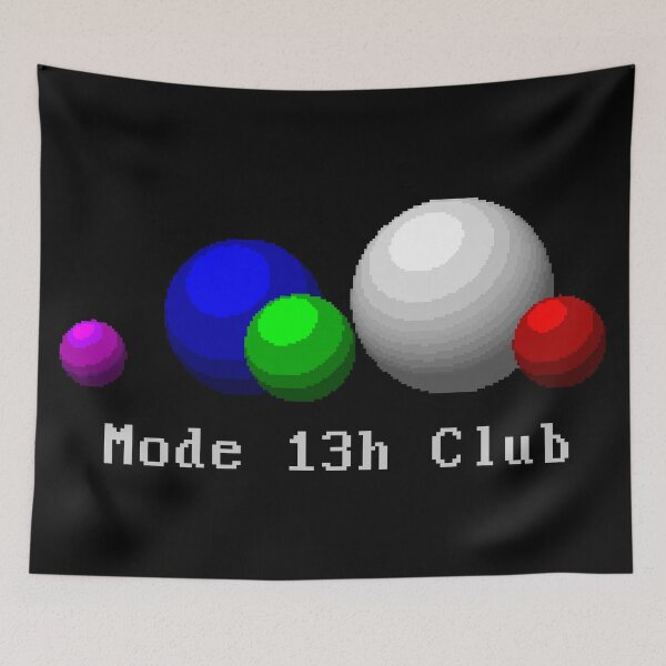 Item preview, DOS Mode 13h Club designed and sold by hannachris.