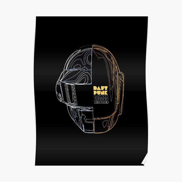 Tee-shirt daft punk mémoire à accès aléatoire Poster