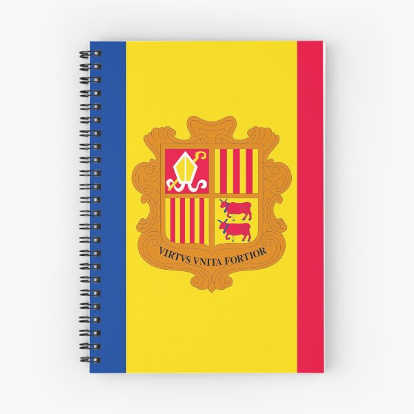 Item preview, Andorra Flag designed and sold by flagswag.