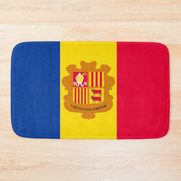 Item preview, Andorra Flag designed and sold by flagswag.