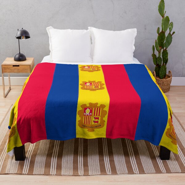 Item preview, Andorra Flag designed and sold by flagswag.