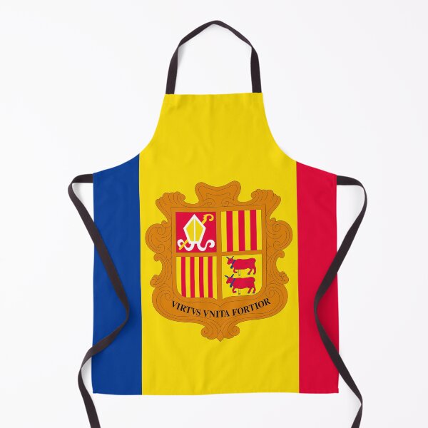 Item preview, Andorra Flag designed and sold by flagswag.