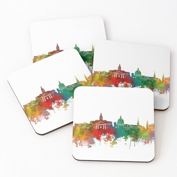 Item preview, annapolis skyline watercolor designed and sold by BekimART2.
