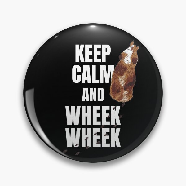 Item preview, Keep Calm And Wheek Wheek Guinea Pig Gift designed and sold by leofel.