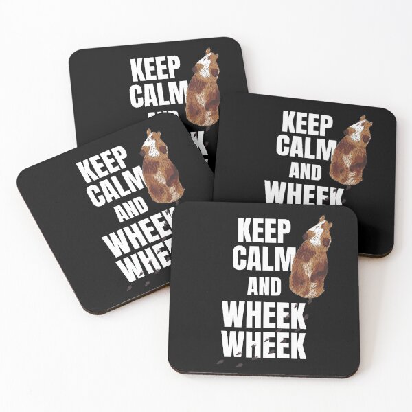 Item preview, Keep Calm And Wheek Wheek Guinea Pig Gift designed and sold by leofel.