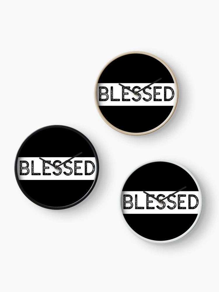 Thumbnail 3 of 4, Clock, Blessed designed and sold by RheaRealm.