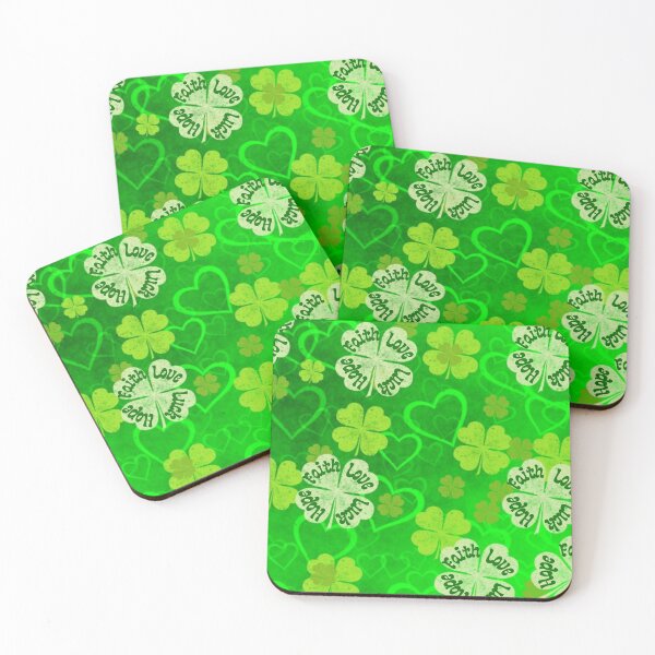 Item preview, Four leaf clover pattern designed and sold by Eva-Success.