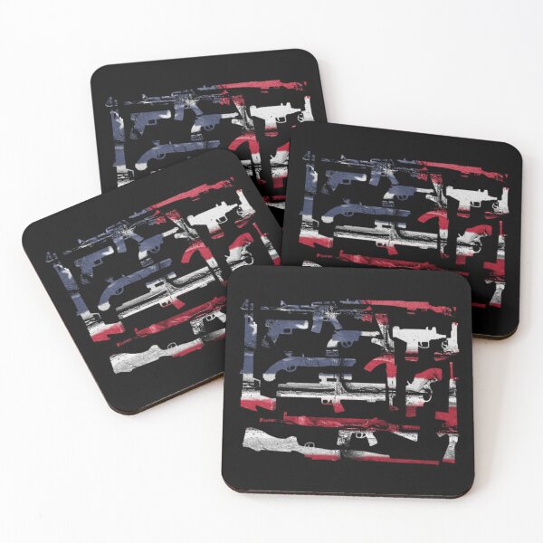 Item preview, american rifles flag designed and sold by Bizarro23.