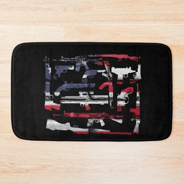 Item preview, american rifles flag designed and sold by Bizarro23.
