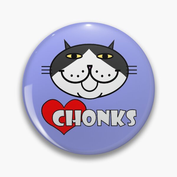 Item preview, HEART CHONKS - tuxedo cat designed and sold by RawSunArt.