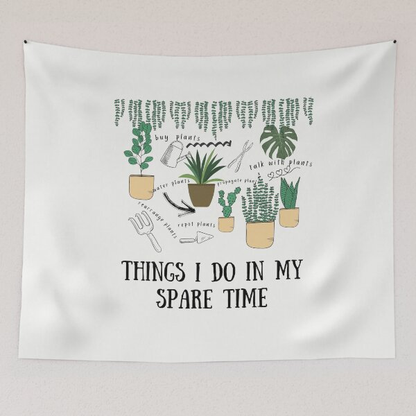 Item preview, Houseplant, Things I Do In My Spare Time Plant Lover Gift designed and sold by walidsam07.