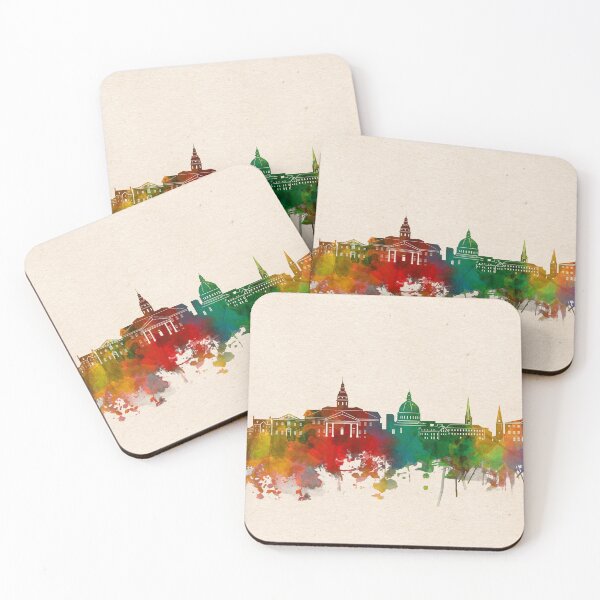 Item preview, annapolis skyline watercolor 2 designed and sold by BekimART2.