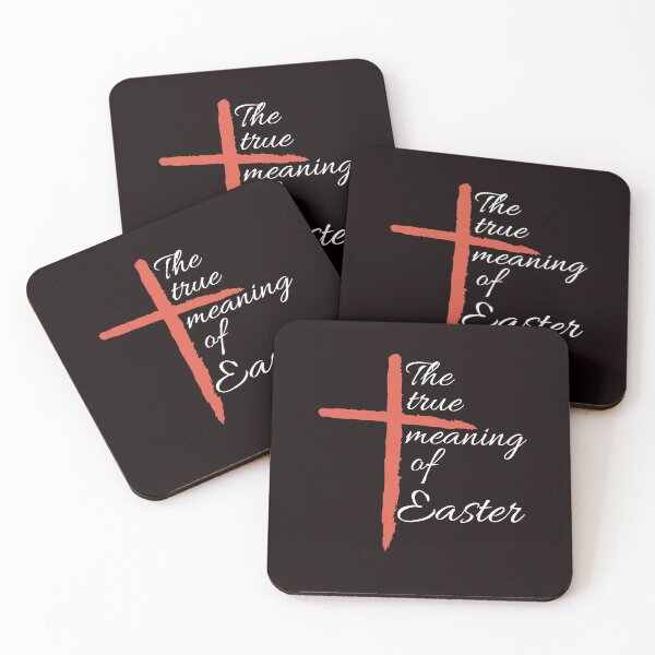 Item preview, The true meaning of Easter/ black shirt designed and sold by Lilaclown.