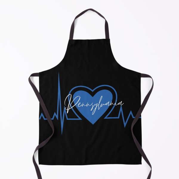 Item preview, Pennsylvania Hometown Heartbeat Blue Support Your State American US Pride designed and sold by BoomDesignsUS.