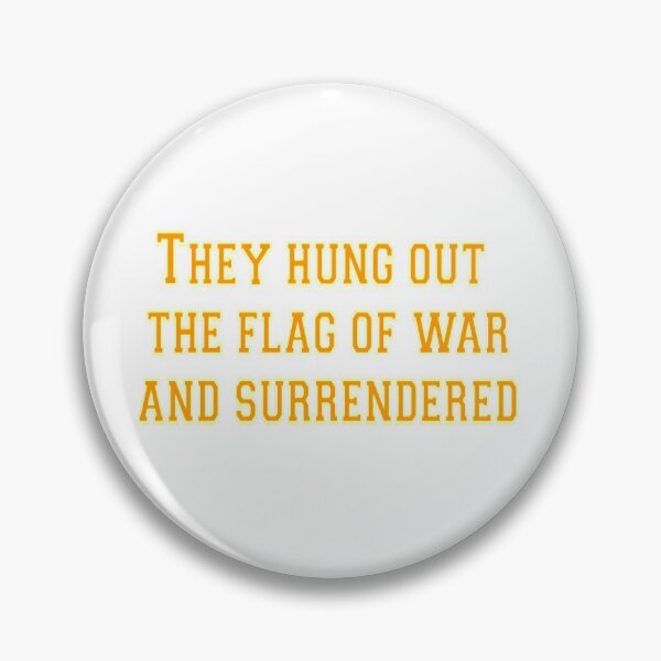 Item preview, Flag and surrender designed and sold by EvieFinn.