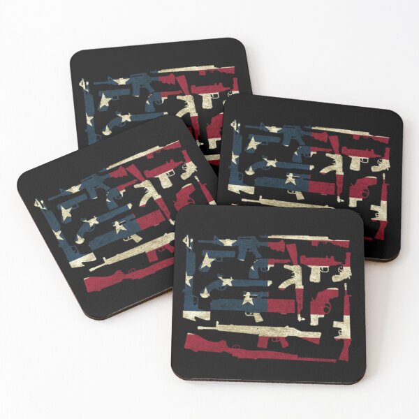 Item preview, american rifles flag designed and sold by Bizarro23.