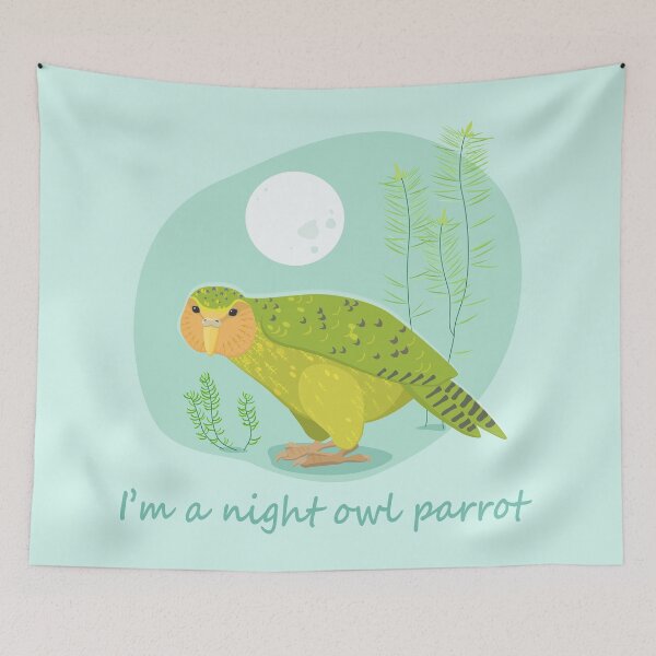 Item preview, Walking kakapo  designed and sold by SpottedPilot.