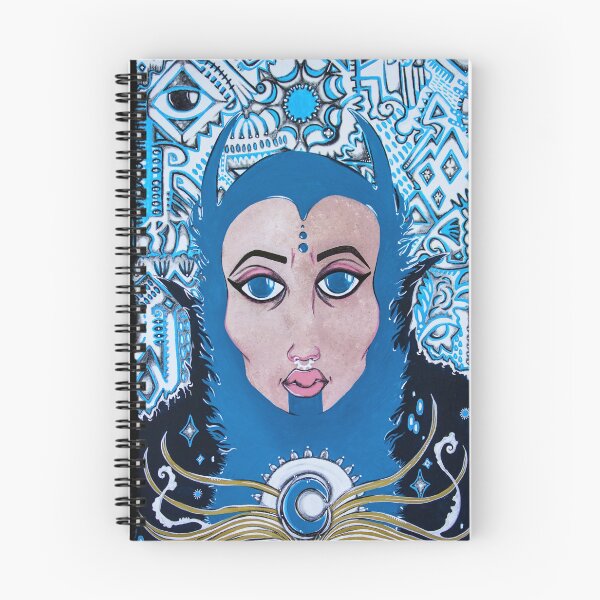 Item preview, Blue eyed wizard w/ book designed and sold by Hippibiskit.