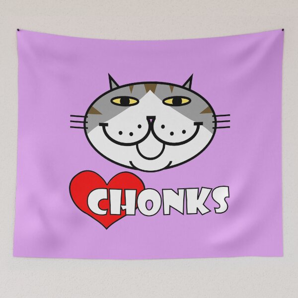 Item preview, HEART CHONKS - tuxedo cat designed and sold by RawSunArt.