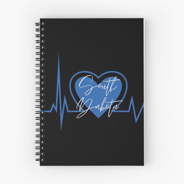 Item preview, South Dakota Hometown Heartbeat Blue Support Your State American US Pride designed and sold by BoomDesignsUS.