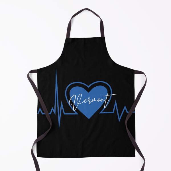 Item preview, Vermont Hometown Heartbeat Blue Support Your State American US Pride designed and sold by BoomDesignsUS.