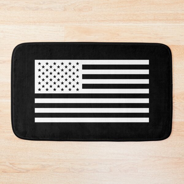 Item preview, black and white american flag designed and sold by Bizarro23.