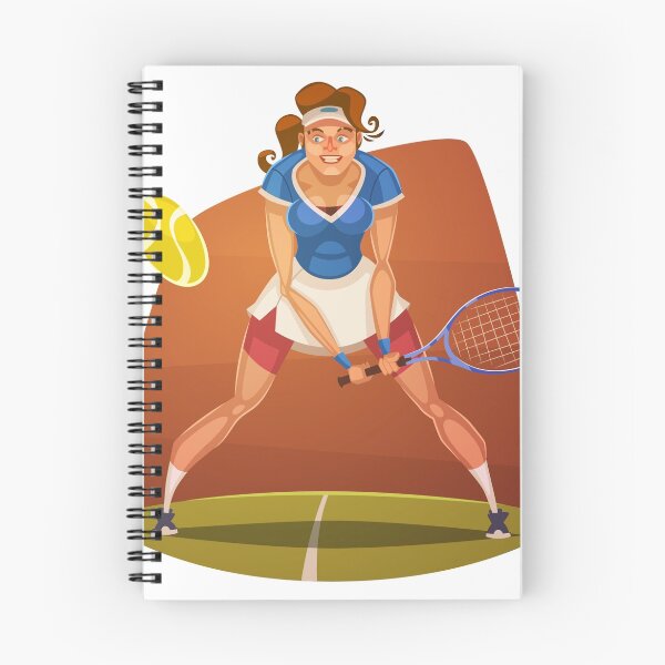 Item preview, Funny cartoon tennis sporting design designed and sold by lovingangela.