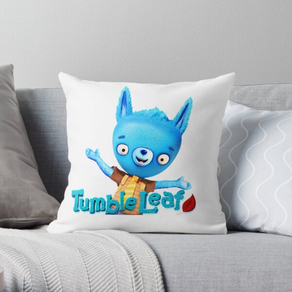 throw pillows are the stuffed animals