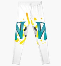 Wow with soccer ball Leggings