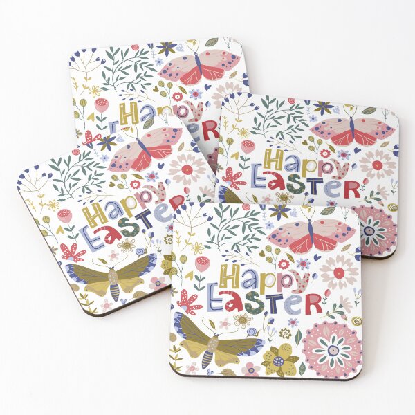 Item preview, Happy Easter | Floral Pattern designed and sold by KarolinaPaz.