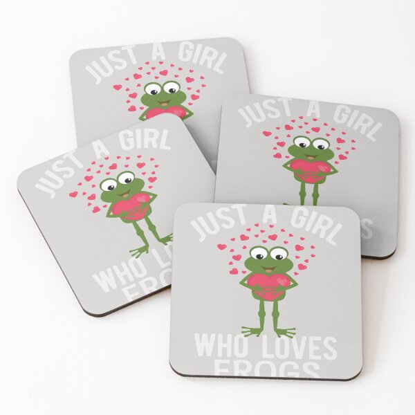Item preview, Frog Just a Girl Who Loves Frogs Funny Frog Lover designed and sold by GINIART.