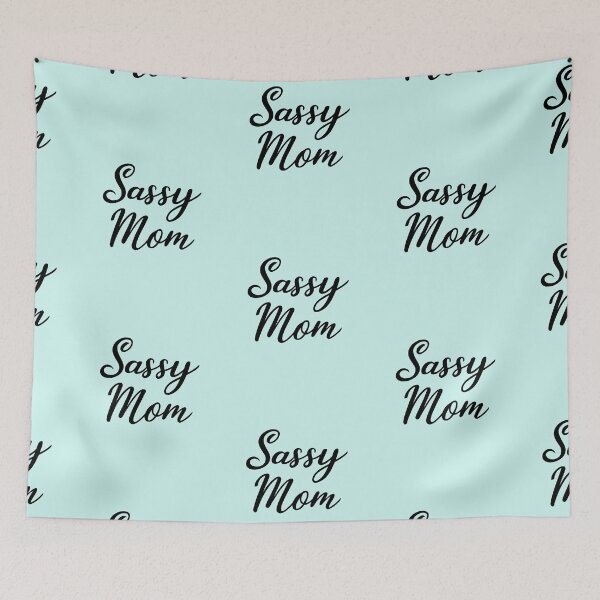 Item preview, Sassy Mom V Black Print designed and sold by Aurorapod.