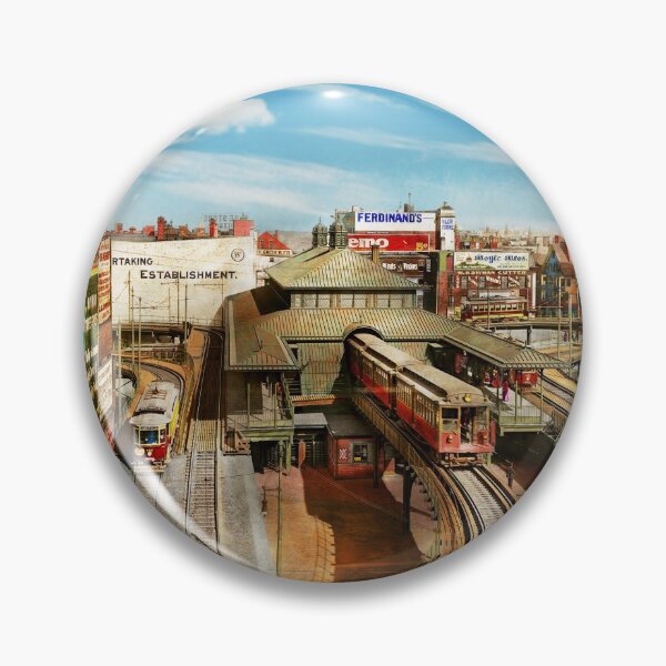Item preview, City - Boston MA - Dudley Street Station 1904 designed and sold by Mike Savad Photography.