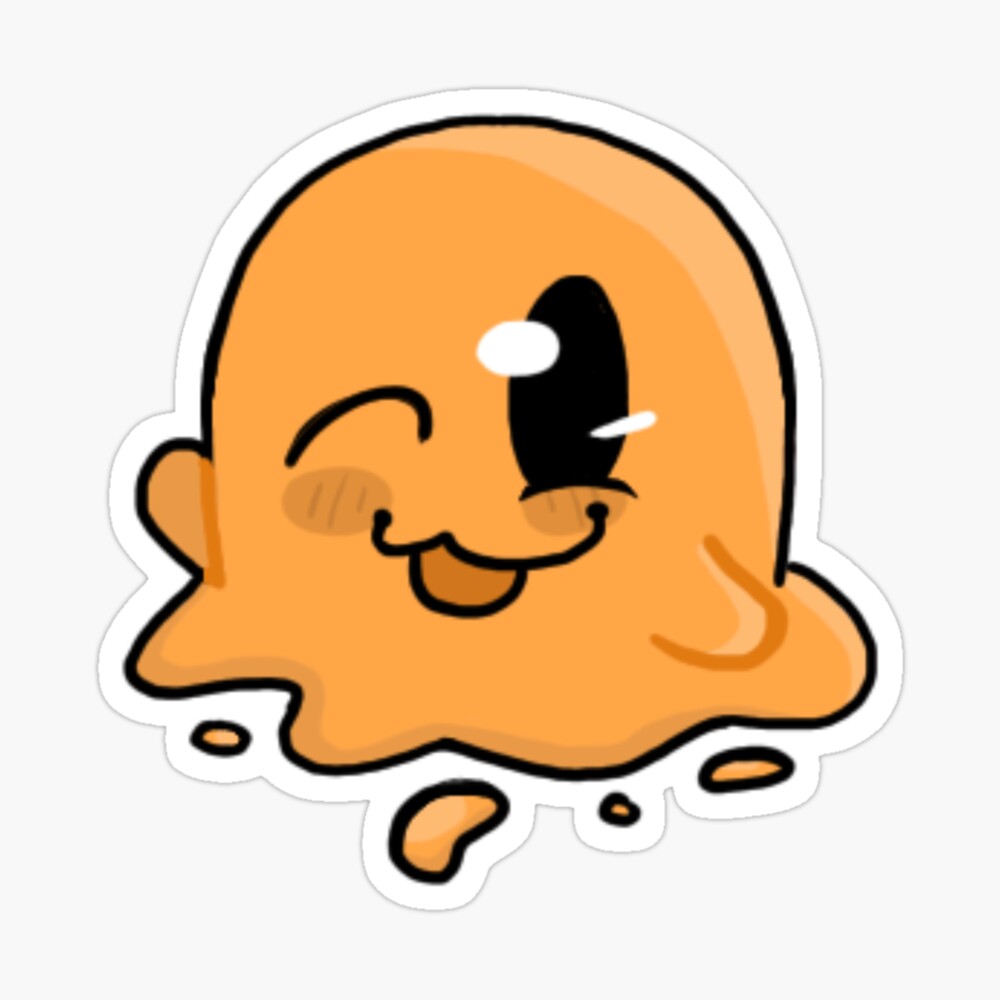 SCP 999 The Tickle Monster excited Sticker for Sale by FIGUE, FANART
