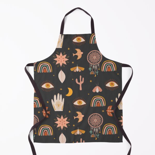 Item preview, Atrapasueños estético bohemio, polilla, fondo de carbón de arco iris designed and sold by DesignLabMedia.