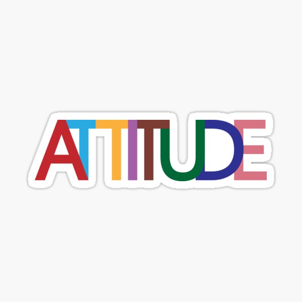 Attitude Sticker