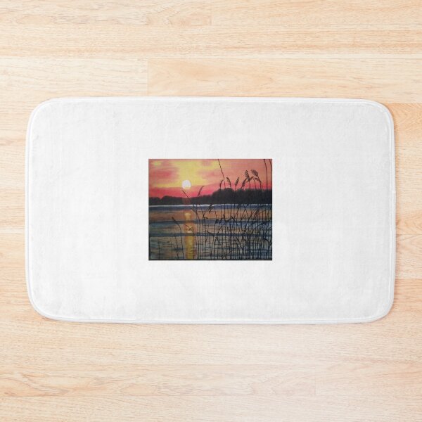 Item preview, Sunset over the lake designed and sold by Sophie Leron.