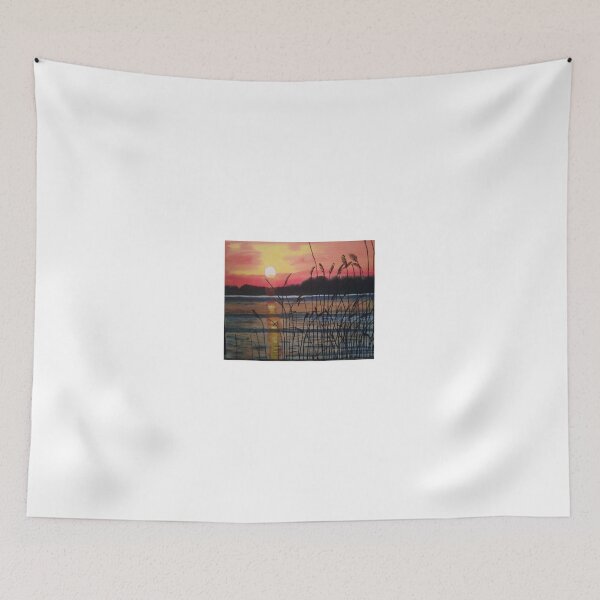 Item preview, Sunset over the lake designed and sold by Sophie Leron.