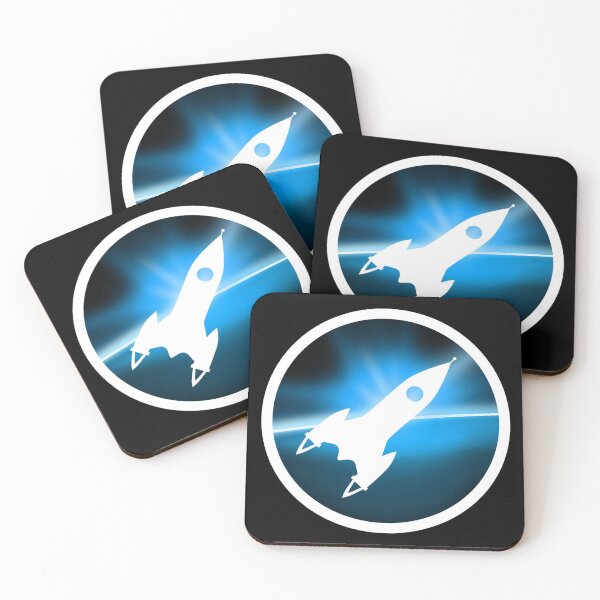 Item preview, Retro Rocket Ship Graphic designed and sold by Cat Lady Designs.