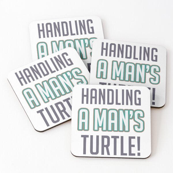 Item preview, HANDLING A MAN'S TURTLE! designed and sold by Nezum1.
