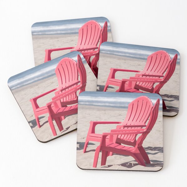 Item preview, Dream with Me Beach Chairs on Sunny Coastal Seashore without Text designed and sold by nancyjcreates.