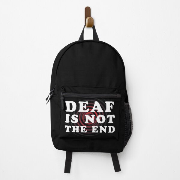 Item preview, Deaf Is Not The End - Deafness Awareness Quotes designed and sold by TMBTM.
