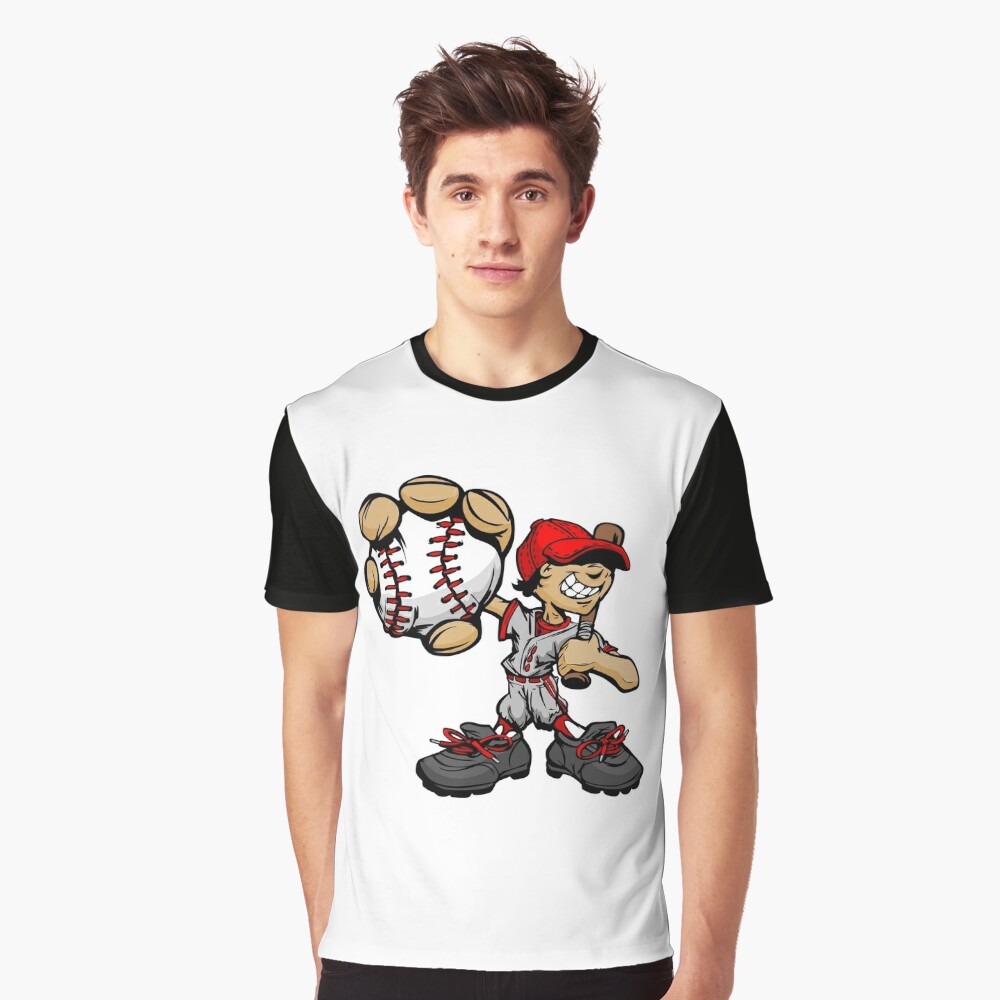 Pig Baseball Player Cartoon Kids T Shirt Graphic by Charen_art · Creative  Fabrica