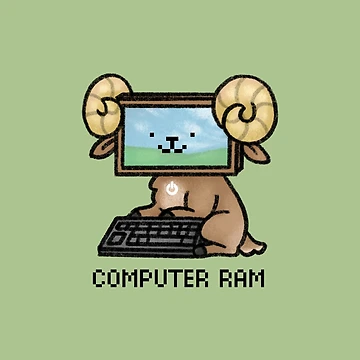 Artwork thumbnail, Computer RAM by drawforpun