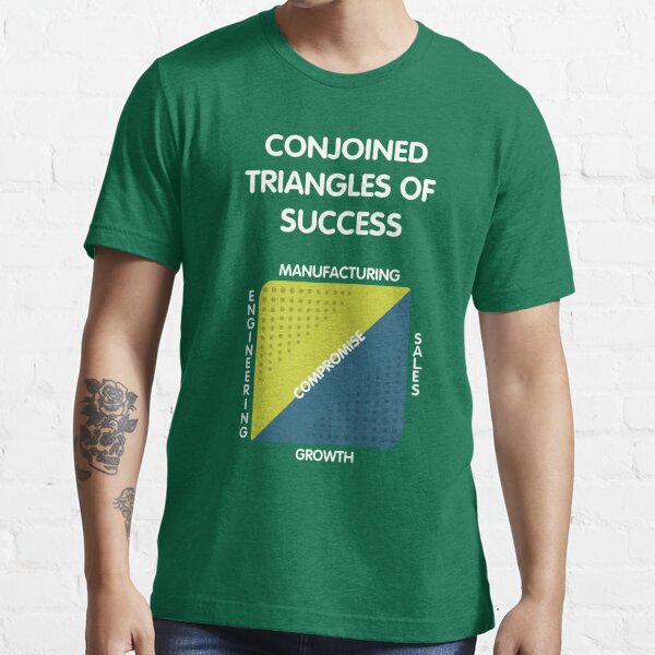 Conjoined Triangles of Success - Silicon Valley Essential T-Shirt